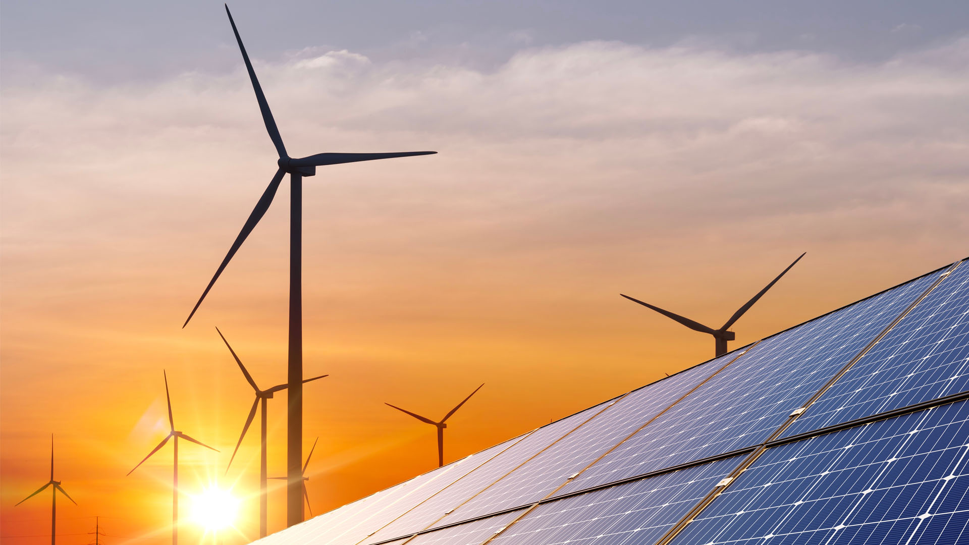 Wind and solar renewable energy